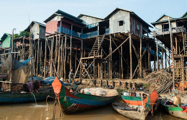 Tonle Sap Lake-Floating Villages-Mangrove Forest from Siem Reap